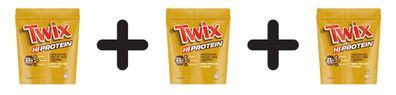 3 x Mars Protein Twix Protein Powder (875g) Chocolate, Biscuit and Caramel