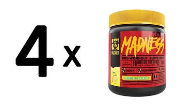 4 x Mutant Mutant Madness (30 serv) Roadside Lemonade
