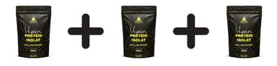 3 x Peak Vegan Protein Isolate (750g) Vanilla