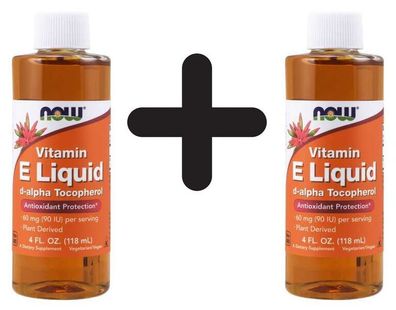 2 x Vitamin E Liquid - 118 ml.