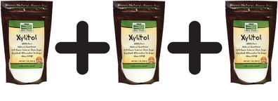 3 x Xylitol, 100% Pure - 454g