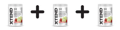 3 x Xtend, Strawberry Kiwi - 410g