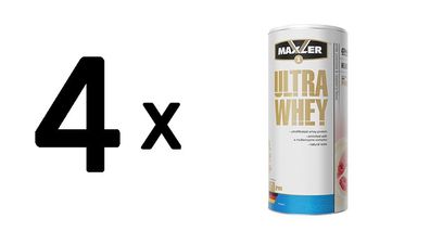 4 x Maxler Ultra Whey (450g) can Banana Milkshake