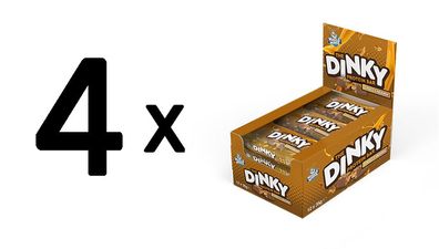 4 x Muscle Moose The Dinky Protein Bar (12x35g) White Chocolate Cookie