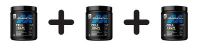 3 x Muscletech Performance Series Creactor (120 serv) Unflavored