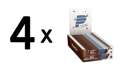 4 x Powerbar Protein Plus Bar 30% (15x55g) Chocolate