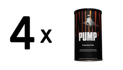 4 x Universal Nutrition Animal Pump