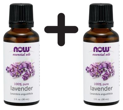 2 x Lavender Oil, 100% Pure - 30 ml.