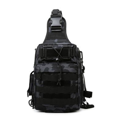 Taktische Brusttasche Crossbody Bag Multifunktionale Angelsporttasche