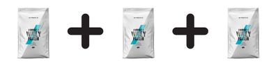 3 x Myprotein Impact Whey Protein (1000g) Natural Vanilla