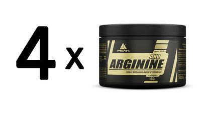 4 x Peak Arginine AKG (150)