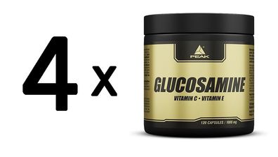 4 x Peak Glucosamine (120 Caps)