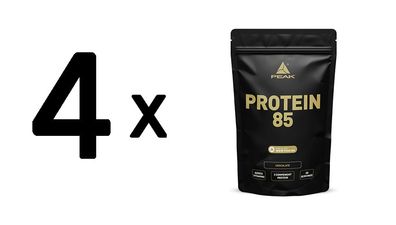 4 x Peak Protein 85 (900g) Vanilla