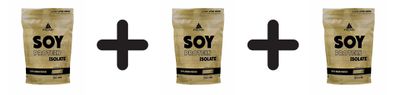 3 x Peak Soy Protein Isolate (750g) Chocolate