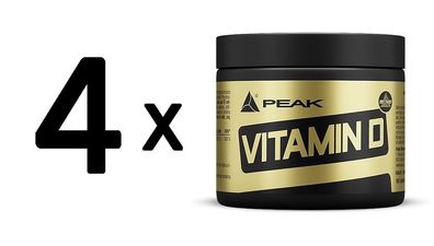 4 x Peak Vitamin D (180)