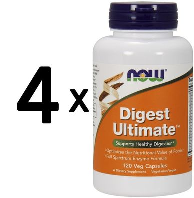4 x Digest Ultimate - 120 vegcaps