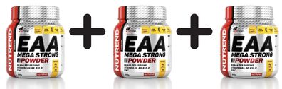 3 x EAA Mega Strong Powder, Orange + Apple - 300g