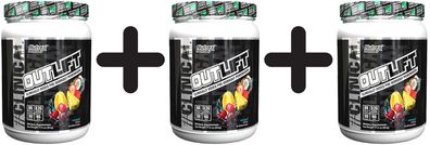 3 x OutLift, Fruit Punch - 496g