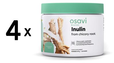 4 x Osavi Inulin from Chicory Root - 270g