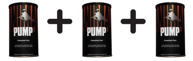 3 x Animal Pump - 30 packs