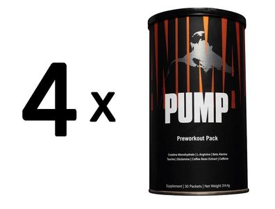 4 x Animal Pump - 30 packs