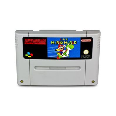 SNES Spiel Super Mario World 1
