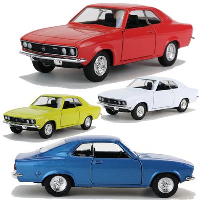 Opel Manta A 1970 Modellauto Coupe Welly Oldtimer Modell 12cm 1:36
