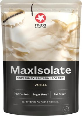 100% Whey Protein Isolate (1000g) - Maxi Nutrition Kurzes MHD