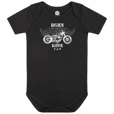 Born to ride Baby Body Neu-New 100 % Baumwolle (Bio)