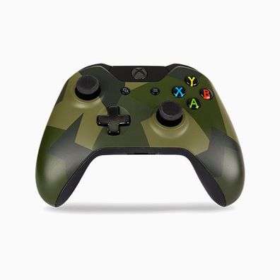 Original Xbox One Wireless Controller / Gamepad Armed Forces Camouflage Grün - ...