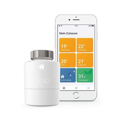 Tado Smartes Heizkörper Thermostat Starter Kit V3+ Heizungssteuerung weiß