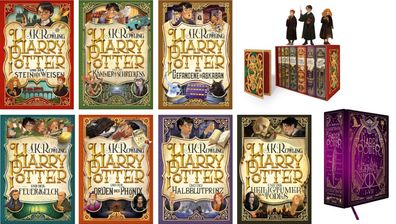 Harry Potter 1-7 (20 Jahre Harry Potter, J.K. Rowling) Carlsen Verlag