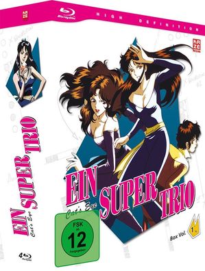 Ein Supertrio - Cat´s Eye - Box 1 - Episoden 1-36 - Blu-Ray - NEU