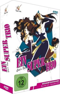 Ein Supertrio - Cat´s Eye - Box 1 - Episoden 1-36 - DVD - NEU