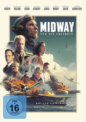 Midway - Für die Freiheit (DVD) Min: 139/ DD5.1/ WS - Leonine - (DVD Video / Action)