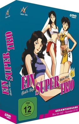 Ein Supertrio - Cat´s Eye - Box 2 - Episoden 37-73 - DVD - NEU