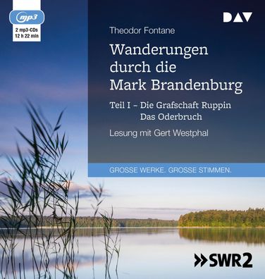 Wanderungen durch die Mark Brandenburg. Tl.1, 2 Audio-CD, 2 MP3 Sof