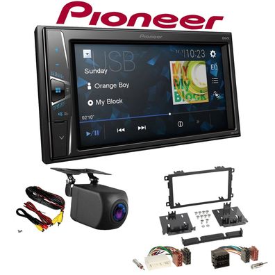 Pioneer Autoradio Touchscreen Rückfahrkamera für Chevrolet Blazer S10 2002-2005