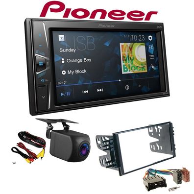 Pioneer Autoradio Touchscreen Rückfahrkamera für KIA Sorento I 2002-2006 schwarz