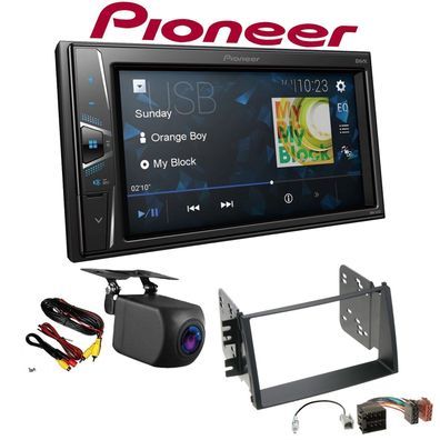 Pioneer Autoradio Touchscreen Rückfahrkamera für KIA Soul 2008-2011 schwarz