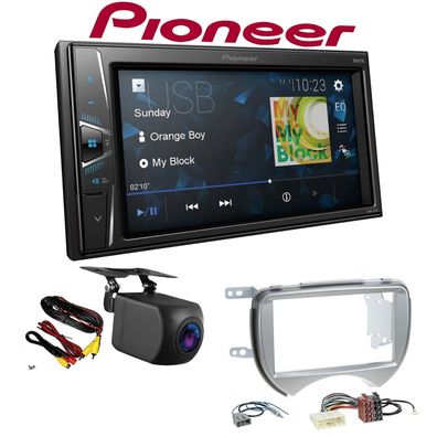 Pioneer Autoradio Touchscreen Rückfahrkamera für Nissan Micra IV 2010-2013