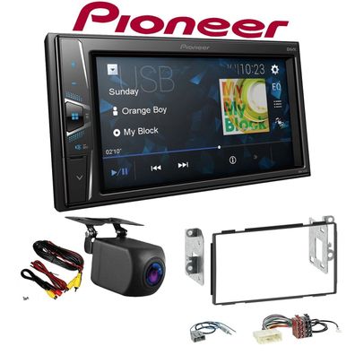 Pioneer Autoradio Touchscreen Rückfahrkamera für Nissan Qashqai 2007-2013