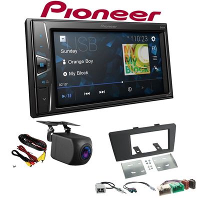 Pioneer Autoradio Touchscreen Rückfahrkamera für Volvo V70 II 2000-2003 schwarz
