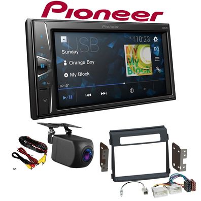 Pioneer Autoradio 2 DIN Rückfahrkamera für KIA Soul Facelift 2011-2014 schwarz