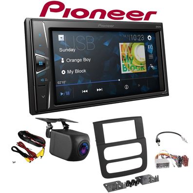 Pioneer Autoradio Touchscreen Rückfahrkamera für Dodge RAM 2002-2006 schwarz