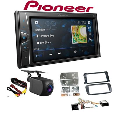 Pioneer Autoradio Touchscreen Rückfahrkamera für Ford S-Max Facelift mit Canbus
