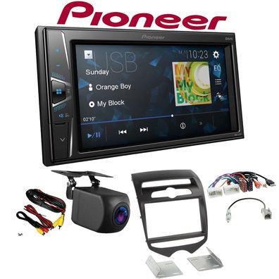 Pioneer Autoradio Touchscreen Rückfahrkamera für Hyundai IX20 ab 2010 man. Klima