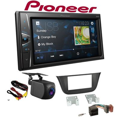 Pioneer Autoradio Touchscreen Rückfahrkamera für Iveco Daily VI ab 2014 schwarz