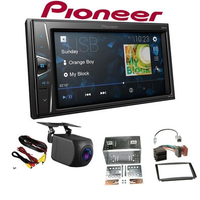 Pioneer Autoradio Touchscreen Rückfahrkamera für KIA Cee'D 2007-2009 schwarz