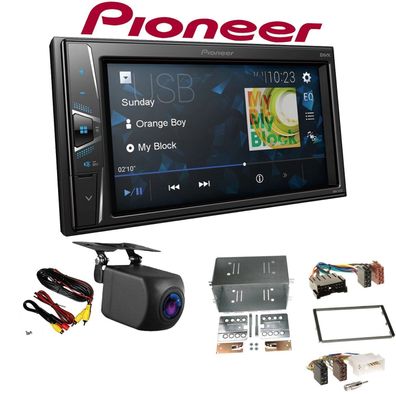 Pioneer Autoradio Touchscreen Rückfahrkamera für KIA Magentis 2005-2010 schwarz